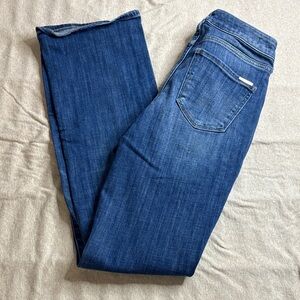 WHBM Women’s Mid Rise Slim Boot Everyday Soft Jeans Size 4